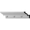 MLD03X03X05NO 3-1/2"H x 3-1/2"P x 5"F x 94-1/2"L Nouveau Crown Molding
