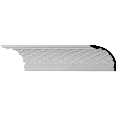 MLD05X05X06BR 4-5/8"H x 4-5/8"P x 6-1/2"F x 94-1/2"L Brightton Crown Molding