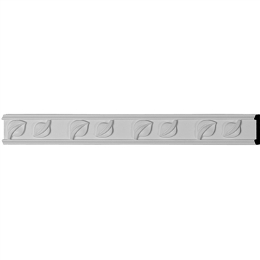 MLD02X01LE 2"H x 5/8"P x 94-1/2"L Simple Leaf Panel Molding