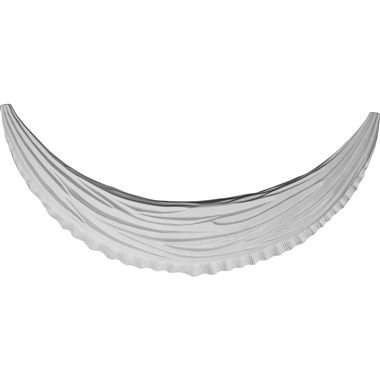 ONL32X14CL 31-7/8"W x 14-1/4"H x 2"P Classic Swag Onlay
