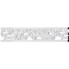 PML07X01FL 7"H x 5/8"P x 94-1/2"L Flower Pierced Panel Molding