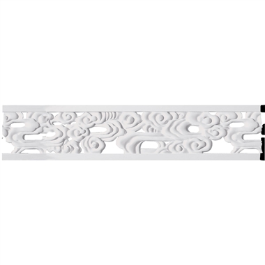 PML07X01FL 7"H x 5/8"P x 94-1/2"L Flower Pierced Panel Molding