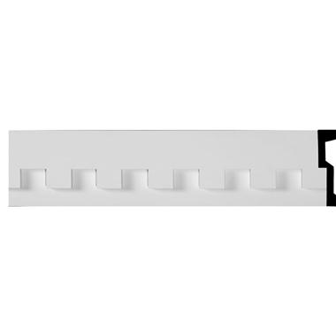 PML07X02DE 7"H x 1-5/8"P x 94-1/2"L Dentil Panel Molding