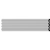 CAS08X94X01 7-7/8"W x 94-1/2"H x 1-1/8"D Fluted Casing