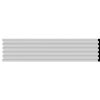 CAS13X79X01 12-5/8"W x 78-3/4"H x 1-1/8"D Fluted Casing