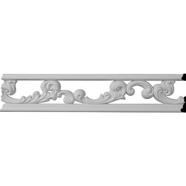 PML03X00KI 3-1/4"H x 3/8"P x 96"L,(13-7/8" Repeat) Kinsley Pierced Molding