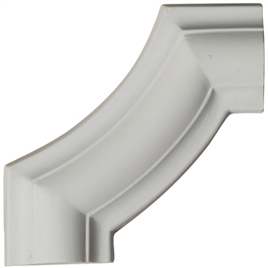PML04X04AS 4"W x 4"H x 1/2"P Ashford Smooth Panel Molding Corner