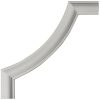 PML12X12AS 12"W x 12"H x 1/2"P Ashford Smooth Panel Molding Corner