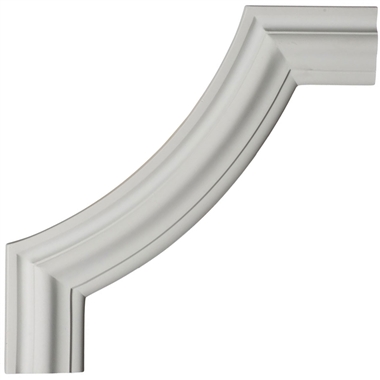 PML12X12PO 12"W x 12"H x 3/4"P Pompeii Panel Molding Corner