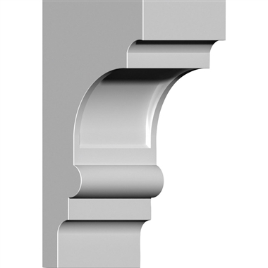 BKT03X04X08DI 3-1/2"W x 4-1/4"D x 8"H Diane Bracket