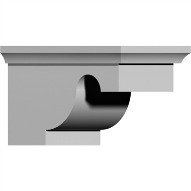BKT07X09X05DU 7"W x 9-1/2"D x 5-1/2"H Dublin Bracket