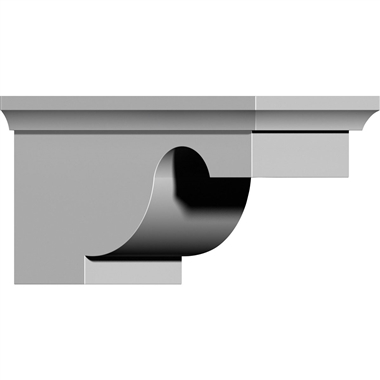BKT08X11X06DU 8"W x 11-1/2"D x 6"H Dublin Bracket