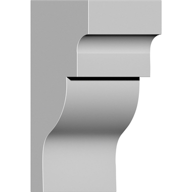 BKT05X04X10WG 5-1/4"W x 4-1/2"D x 10"H Wigan Bracket