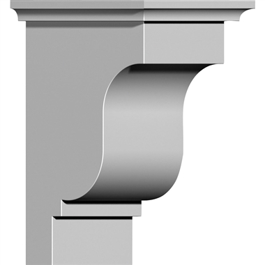 BKT03X07X05ED 3-1/2"W x 7"D x 5"H Edinburgh Bracket