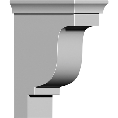 BKT03X09X07ED 3-1/2"W x 9"D x 7"H Edinburgh Bracket