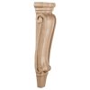 5-1/8"W x 2-3/8"D x 15-1/2"H Medium Traditional Pilaster Wood Corbel