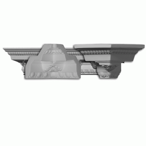 Miterless Matching Corner Blocks For MLD03X03X05AT Crown Molding