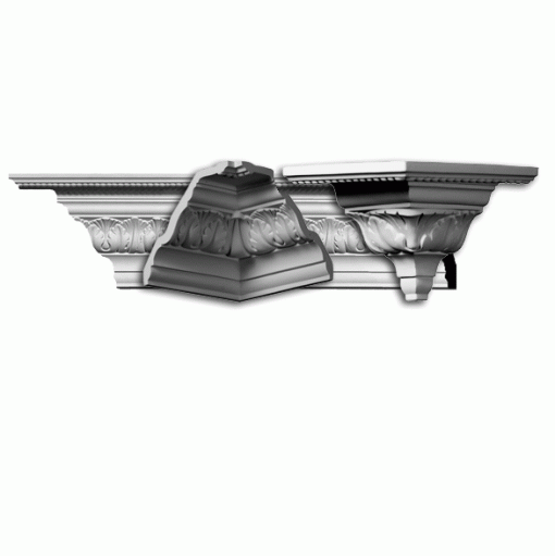 Miterless Matching Corner Blocks For MLD06X05X08TI Crown Molding