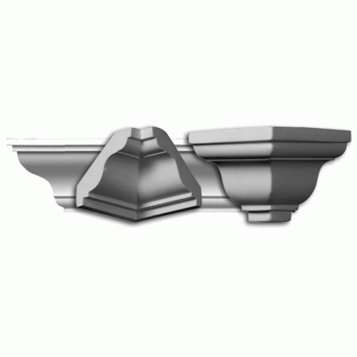 Miterless Matching Corner Blocks For MLD02X02X03LY Crown Molding