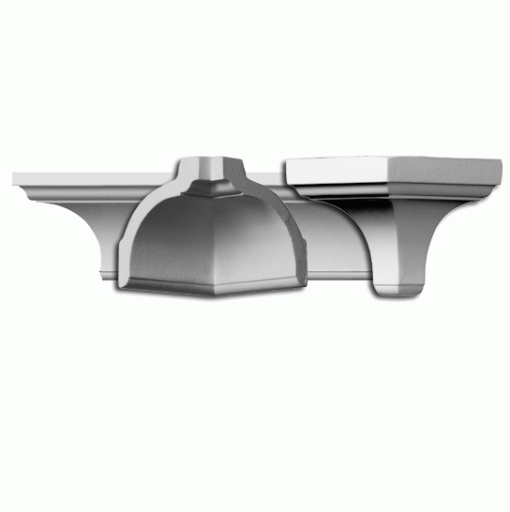 Miterless Matching Corner Blocks For MLD03X03X04HO Crown Molding