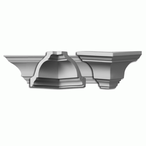 Miterless Matching Corner Blocks For MLD03X03X04SA Crown Molding