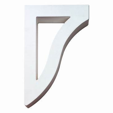 Fypon BKT11X17 Smooth Decorative Hollow Bracket