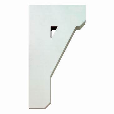 Fypon BKT11X20 Smooth Corbel Flat Bracket