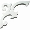 Fypon BKT12X12 Smooth Decorative Scalloped Bracket
