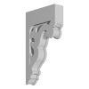 Fypon BKT12X21X3 Smooth Decorative Corbel Bracket