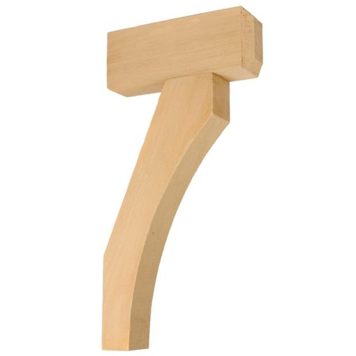 Fypon BKT16X32X4S Smooth Stainable Rustic Bracket