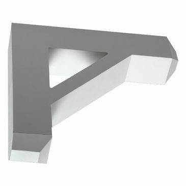 BKT17X17 BRACKET, Fypon 16-1/2" H x 3-1/2" W x 16-1/2" Projection