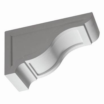 Fypon BKT18X10 Smooth Arch Recessed Bracket