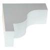 Fypon BKT22X26 Plain Smooth Cove Arch Bracket