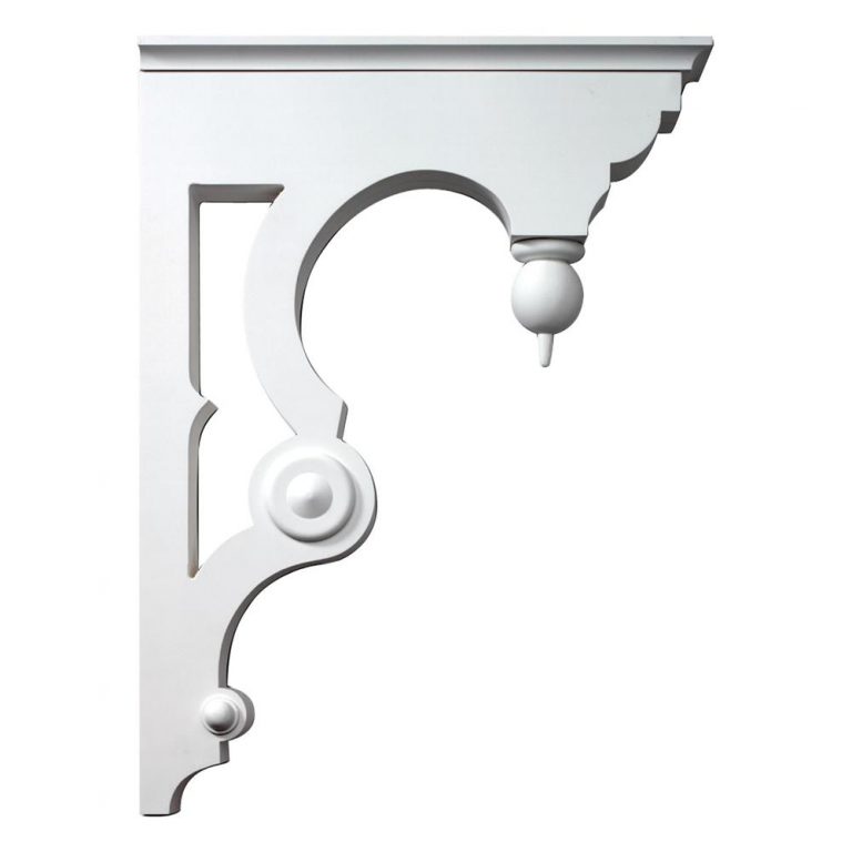 Fypon BKT22X30 Smooth Decorative Deluxe Victorian Bracket