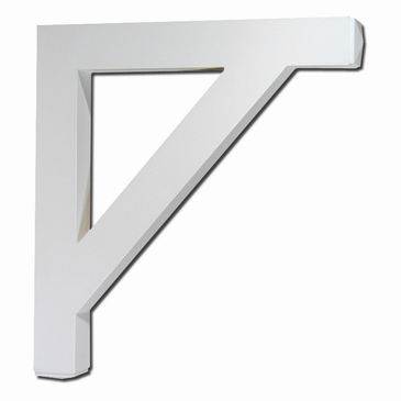 Fypon BKT25X27 Decorative Smooth Corbel Bracket