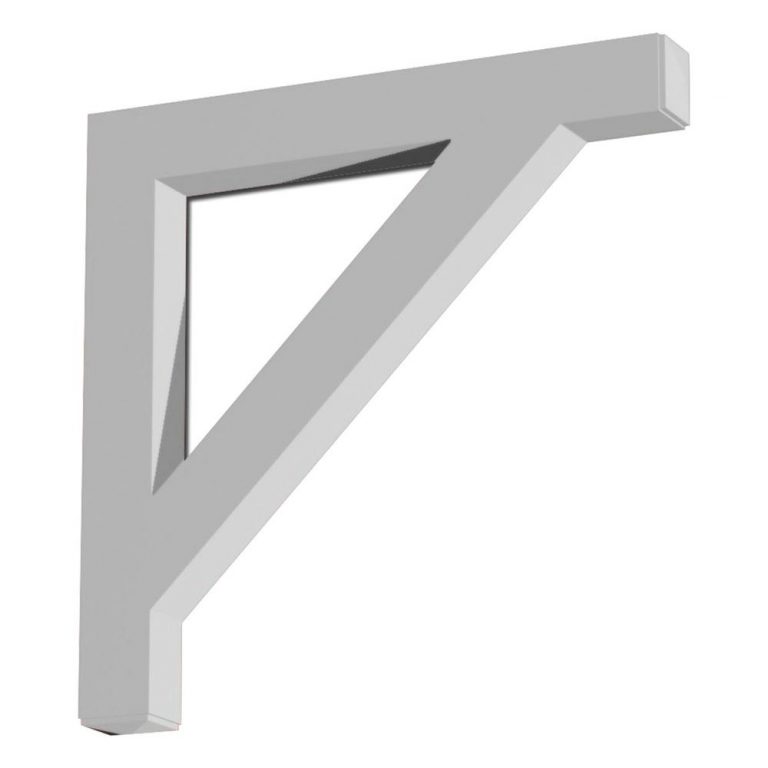 BKT36X36X6 BRACKET, Fypon Post 36" H x 6" W x 36" Projection