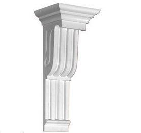 Fypon BKT7X18 Smooth Corbel Decorative Bracket
