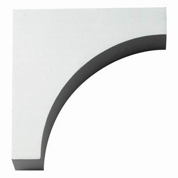 Fypon BKT8X8 Smooth Cove Arch Bracket