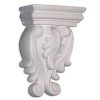 C8039 Decorative Corbel, 3-11/16'' Hx2-5/8'' Wx1-3/8'' D