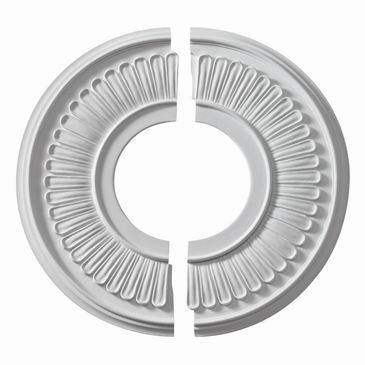 CM-16JE2 CEILING MEDALLION, Fypon Jefferson 5-11/16" ID x 15-1/2" OD (2 Pieces)