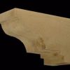 Fypon COR16X10X8S Scroll Stainable Rustic Corbel