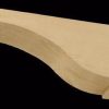 COR7X15X4S RUSTIC Corbel, Fypon Stainable 7" X 15" X 4"