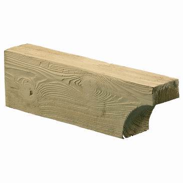 Fypon CORCV18X6X6S Stainable Cove Rustic Corbel