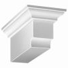 Fypon DTLB4X4X9 Smooth Decorative Dentil Block