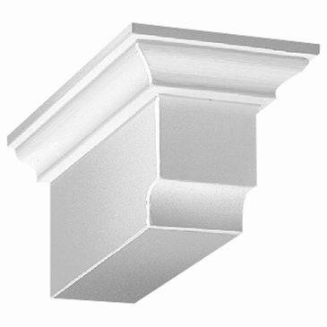 Fypon DTLB4X4X9 Smooth Decorative Dentil Block