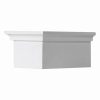 Fypon DTLB4X5X8 Smooth Decorative Horizontal Dentil Block