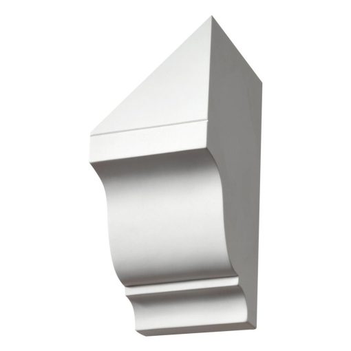 DTLB6X4X6L12 DENTIL BLOCK, Fypon 4-3/4" W X 6-1/4" H X 5-1/2" P (LEFT) 12/12 PITCH