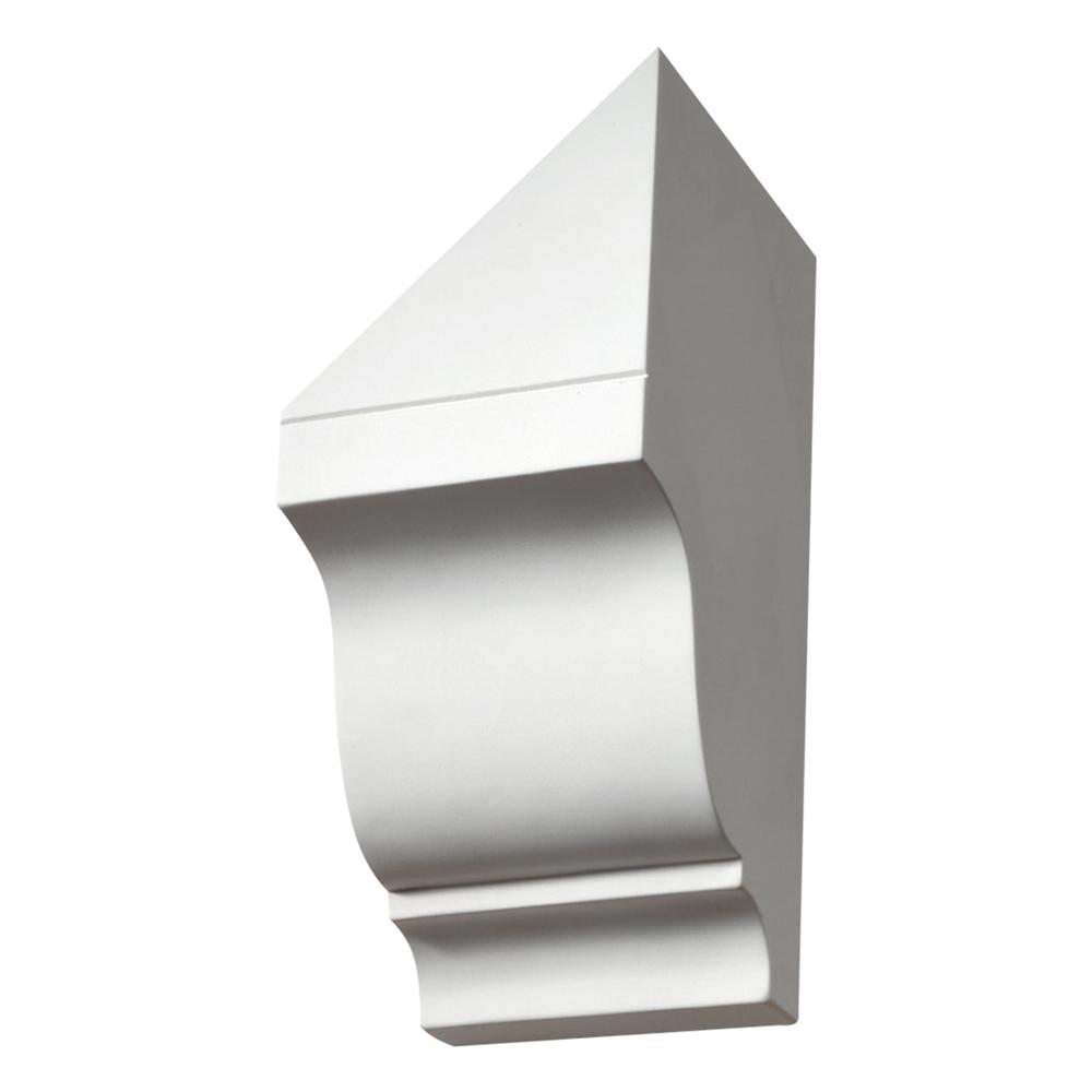 DTLB6X4X6L12 DENTIL BLOCK, Fypon 4-3/4" W X 6-1/4" H X 5-1/2" P (LEFT) 12/12 PITCH