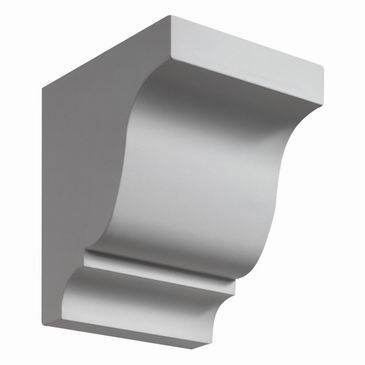 Fypon DTLB6X4X6 Smooth Assorted Sculptured Dentil Block