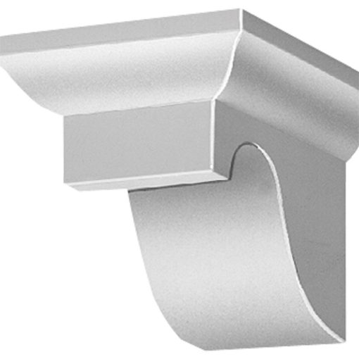 Fypon DTLB6X7X9 Smooth Decorative Dentil Block